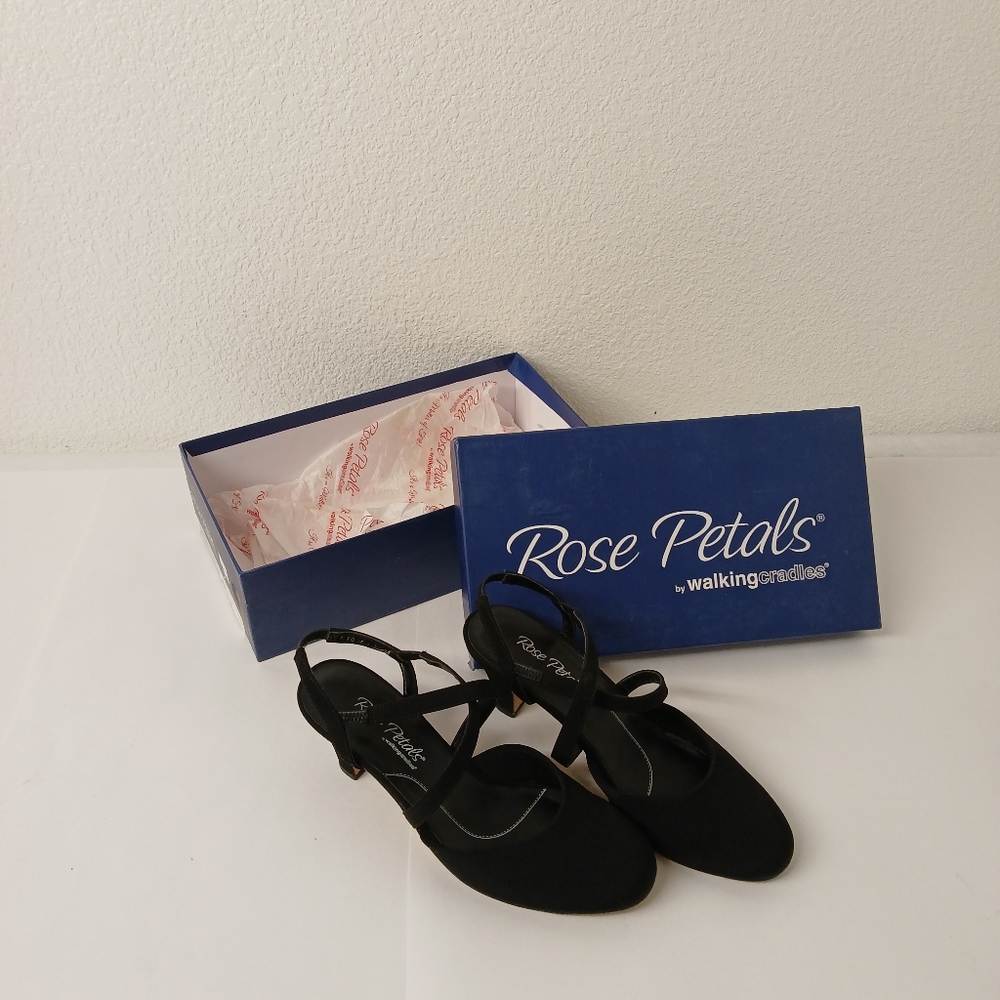 Rose Petals short heels by walkingcradles